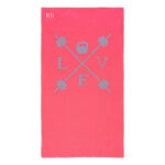Beauty Home Πετσέτα γυμναστηρίου Microfiber Art 2241 50x90 Φουξ,Ροζ