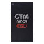Beauty Home Πετσέτα γυμναστηρίου Microfiber Art 2244 50x90 Μαύρο,Γκρι