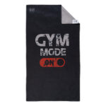 Beauty Home Πετσέτα γυμναστηρίου Microfiber Art 2244 50x90 Μαύρο,Γκρι - Image 2