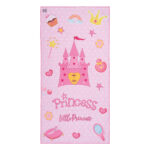 Beauty Home Πετσέτα θαλάσσης διπλής όψης παιδική Microfiber Αrt 2265 Ροζ