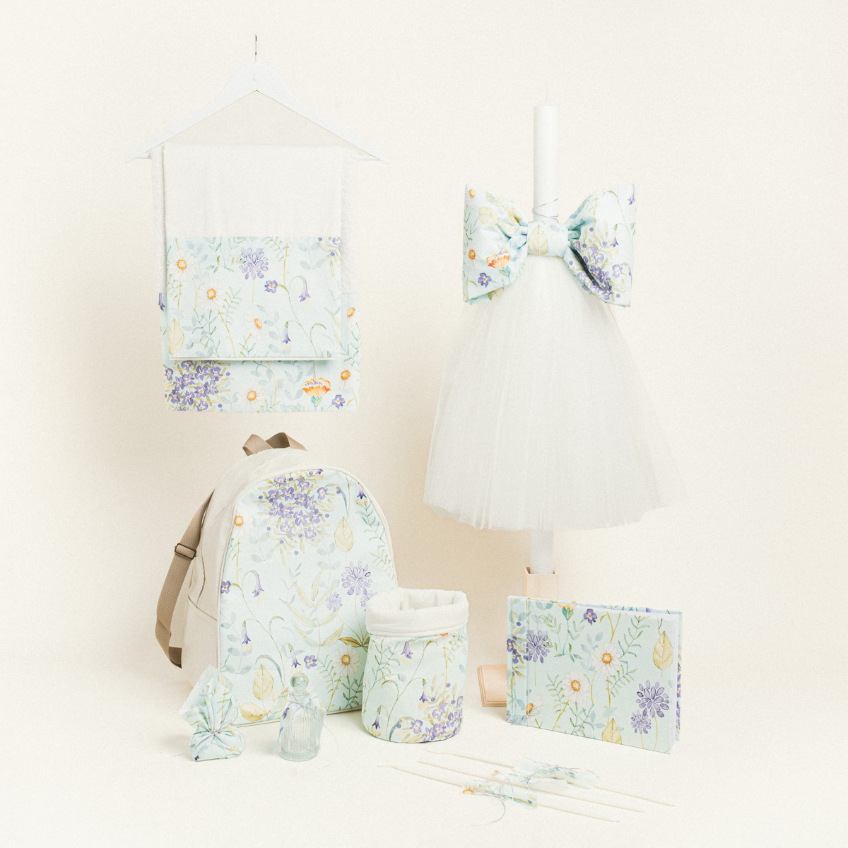 25e04848-a823-4eee-bd63-4e04489dfaa1 Beauty Home ΣΕΤ ΒΑΠΤΙΣΗΣ ΠΟΠΛΙΝΑ ΑΝΘΗ ΣΕ ΒΕΡΑΜΑΝ ΦΟΝΤΟ - Image 1