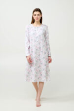 Χειμερινό Φούτερ Νυχτικό με Πατιλέτα - Image 2