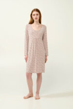 Φλοράλ Micromodal Νυχτικό Εγκυμοσύνης και Θηλασμού - Image 2