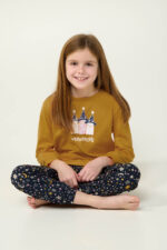 Παιδική Βαμβακερή Πυτζάμα με Μανσέτες - Image 2