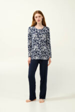 Γυναικεία Πυτζάμα Micromodal με Πατιλέτα - Image 2