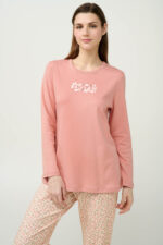 Γυναικεία Βαμβακερή Πυτζάμα - Image 2