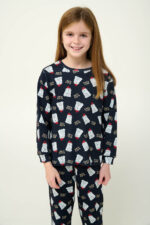 Παιδική Βαμβακερή Πυτζάμα με Μανσέτες - Image 2