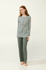 Γυναικεία Πυτζάμα Micromodal με Πατιλέτα - Image 2