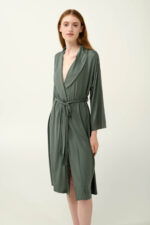 Σταυρωτή Γυναικεία Ρόμπα Micromodal - Image 2