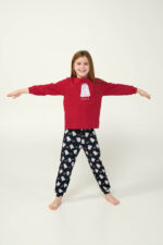 Παιδική Βαμβακερή Πυτζάμα με Μανσέτες - Image 2