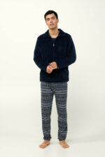 Ανδρικό Fleece Τζάκετ με Φερμουάρ - Image 2