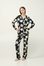 Κουμπωτή Γυναικεία Πυτζάμα Viscose - Image 2