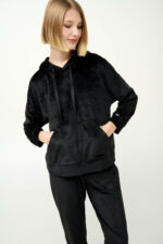 Μονόχρωμη Γυναικεία Φόρμα Velvet - Image 2