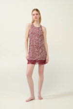 Γυναικείο Νυχτικό Micromodal με Δαντέλα - Image 2
