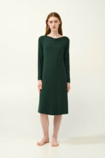 Μονόχρωμο Γυναικείο Νυχτικό Micromodal - Image 2