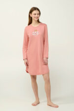 Βαμβακερό Νυχτικό με Τσέπες - Image 2