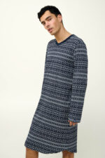 Ανδρικό Βαμβακερό Νυχτικό - Image 2