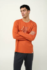 Ανδρική Χειμερινή Πυτζάμα με Μανσέτες - Image 2