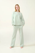 Γυναικεία Φούτερ Φόρμα με Μανσέτες - Image 2