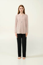 Γυναικεία Φλοράλ Πυτζάμα με Πιέτα - Image 2