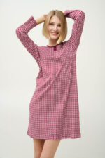 Βαμβακερό Νυχτικό Pied de Poule - Image 2