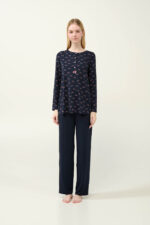 Γυναικεία Πυτζάμα Micromodal με Πατιλέτα - Image 2