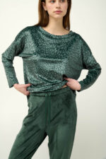 Γυναικείο Velvet Σετ Σπιτιού - Image 2