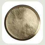 Beauty Home ΔΙΣΚΟΣ ΜΕΤΑΛΛΙΚΟΣ ΧΡΥΣΟΣ 26 cm - Image 2