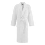 Beauty Home Μπουρνούζι Support πικέ με γιακά  50%Cot-50%Pol 210gsm Λευκό