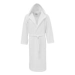 Beauty Home Μπουρνούζι Satisfaction ζακαρ με κουκούλα Art3055 80%Cot-20%Pol 270gsm Λευκό