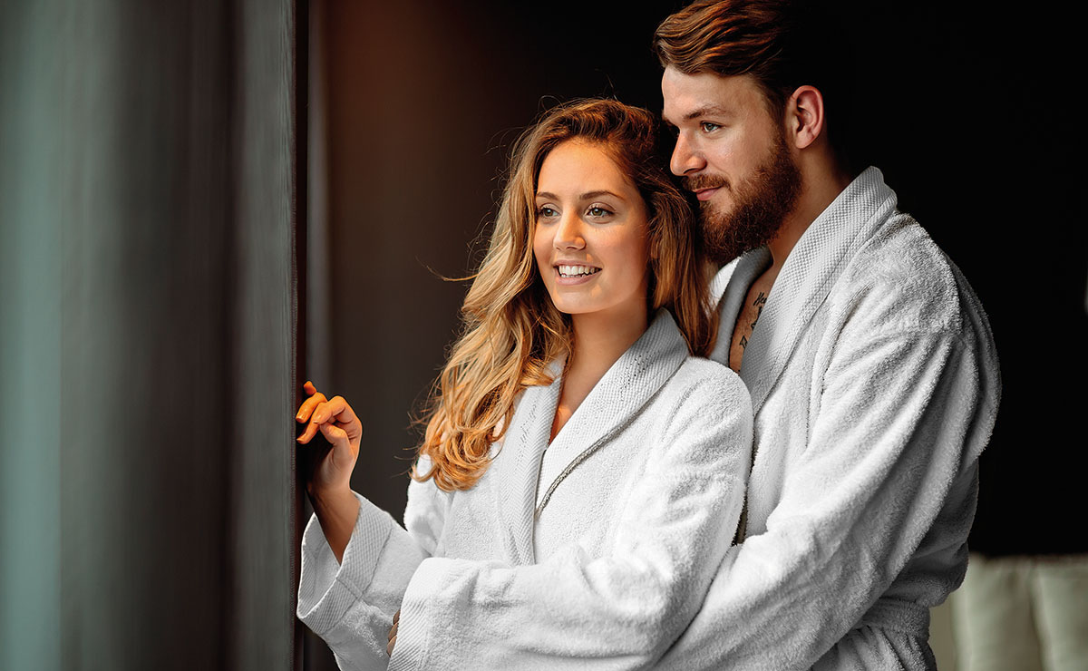 3090-3091-Concept_white Beauty Home Μπουρνούζι με γιακά Art 3091 L-XL Λευκό - Image 1