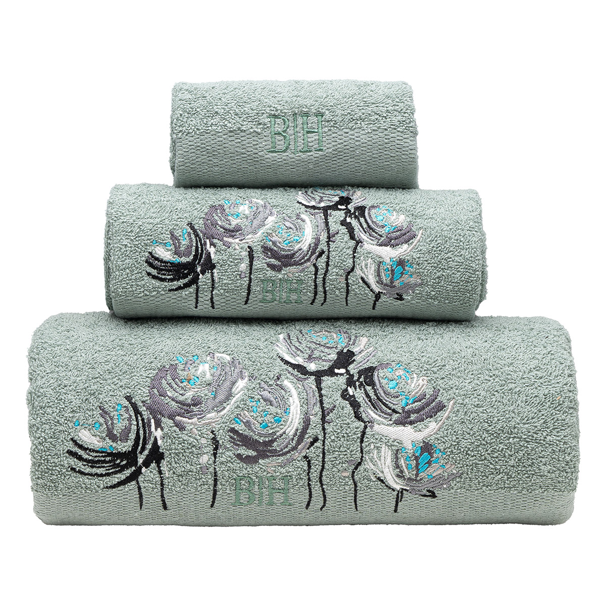 3394 Beauty Home Σετ πετσέτες Art 3394 Σετ 3τμχ Βεραμάν - Image 1