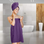 Beauty Home Πετσέτα Παρεό Art 3411 80x146 Μωβ