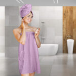 Beauty Home Πετσέτα Παρεό Art 3412 80x146 Λιλά