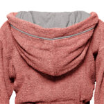 Beauty Home Μπουρνούζι με κουκούλα Art 3421 Κοραλί - Image 2