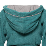 Beauty Home Μπουρνούζι με κουκούλα Art 3427 Πετρόλ - Image 2