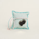 Beauty Home ΜΑΞΙΛΑΡΑΚΙ ΜΕ ΥΦΑΣΜΑ LUREX ΒΕΡΑΜΑΝ 10 x 10 cm