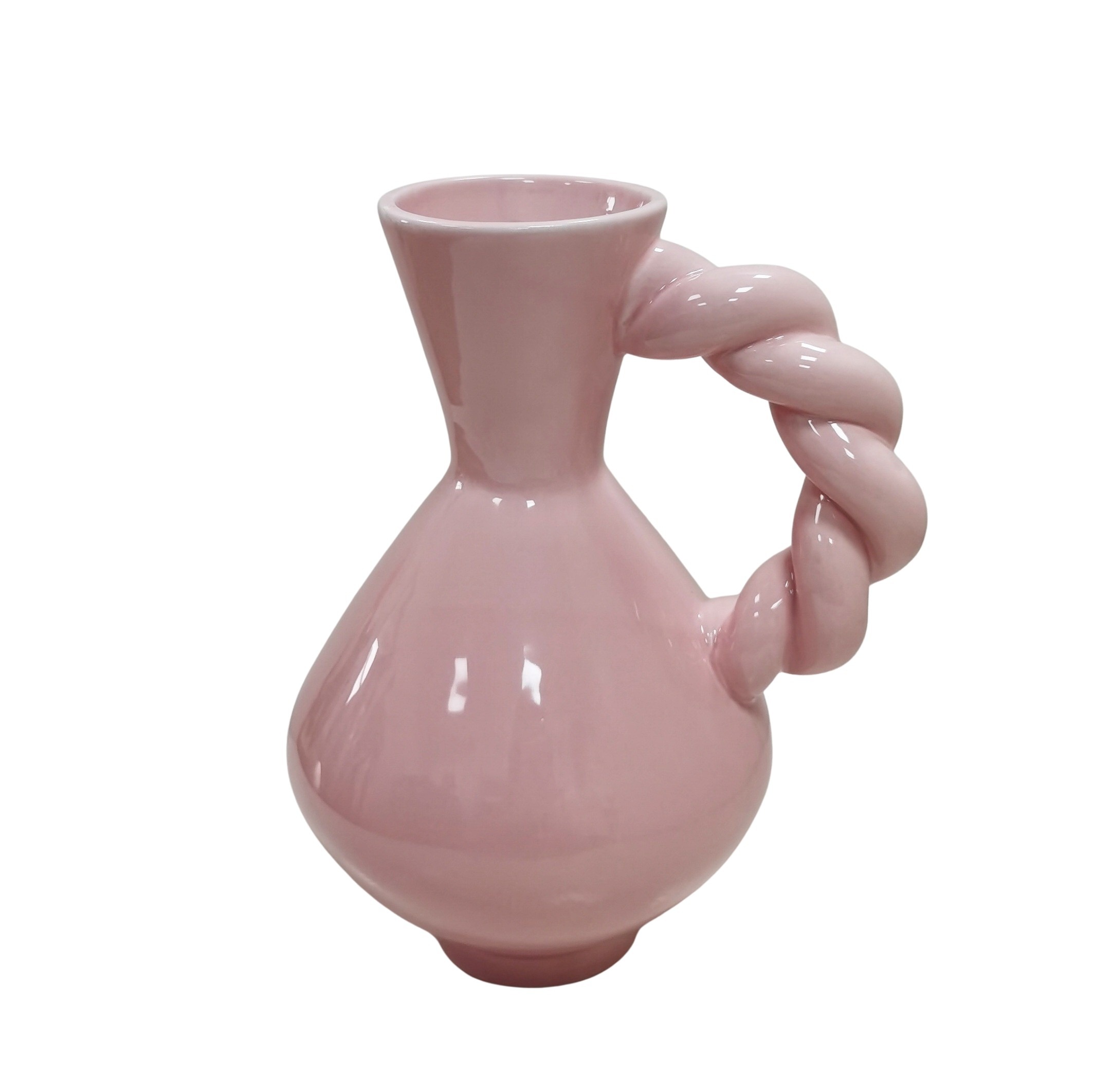 3940c6c0-52ec-4f2a-ad6e-408e026b4a2b Beauty Home Βάζο Με Λαβή 17,5 x 13,5 x 22 cm - Image 1