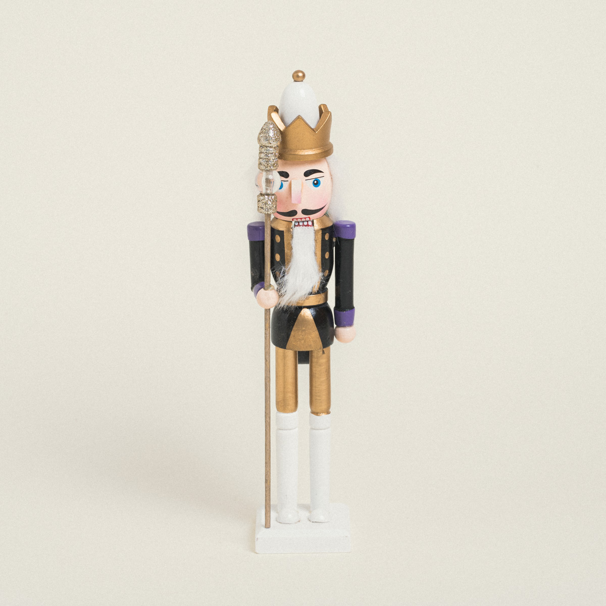 39d36443-b839-46ba-a9c1-2bf94188342d Beauty Home ΚΑΡΥΟΘΡΑΥΣΤΕΣ ΜΑΥΡΟΙ ΜΕ ΞΥΛΙΝΟ ΚΑΠΕΛΟ 38 CM - Image 1