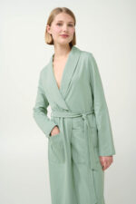 Γυναικεία Σταυρωτή Ρόμπα Φούτερ - Image 3