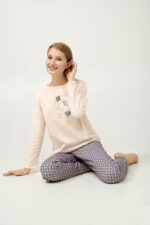 Γυναικεία Φούτερ Πυτζάμα με Μανσέτες - Image 3