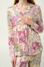 Γυναικεία Κουμπωτή Πυτζάμα Micromodal - Image 3