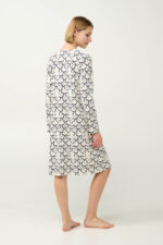 Βαμβακερό Νυχτικό με Πατιλέτα - Image 3