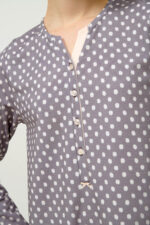 Πουά Φούτερ Νυχτικό με Πατιλέτα - Image 3