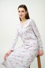 Χειμερινό Βαμβακερό Φούτερ Νυχτικό - Image 3