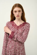 Micromodal Νυχτικό με Δαντέλα - Image 3