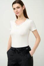 Μονόχρωμο Γυναικείο Παντελόνι Velvet - Image 3