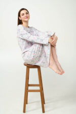 Χειμερινό Φούτερ Νυχτικό με Πατιλέτα - Image 3