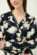 Κουμπωτή Γυναικεία Πυτζάμα Viscose - Image 3