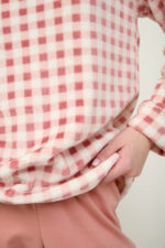 Γυναικεία Χειμερινή Πυτζάμα με Μανσέτες - Image 2